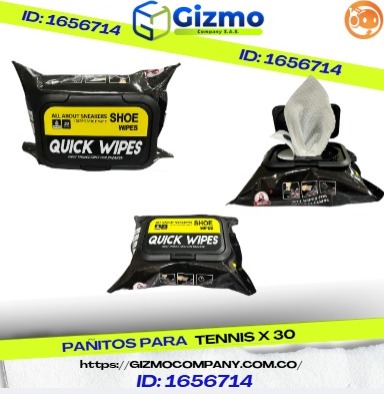 Pañitos Limpiador de Tennis x30 und